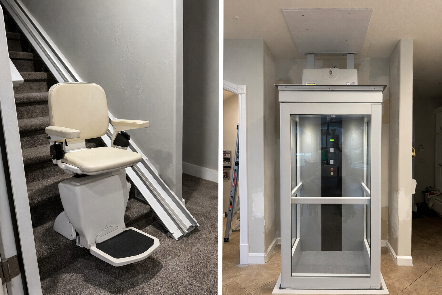 Stairlift vs. Home Elevator: Which Is Right for Your Home?