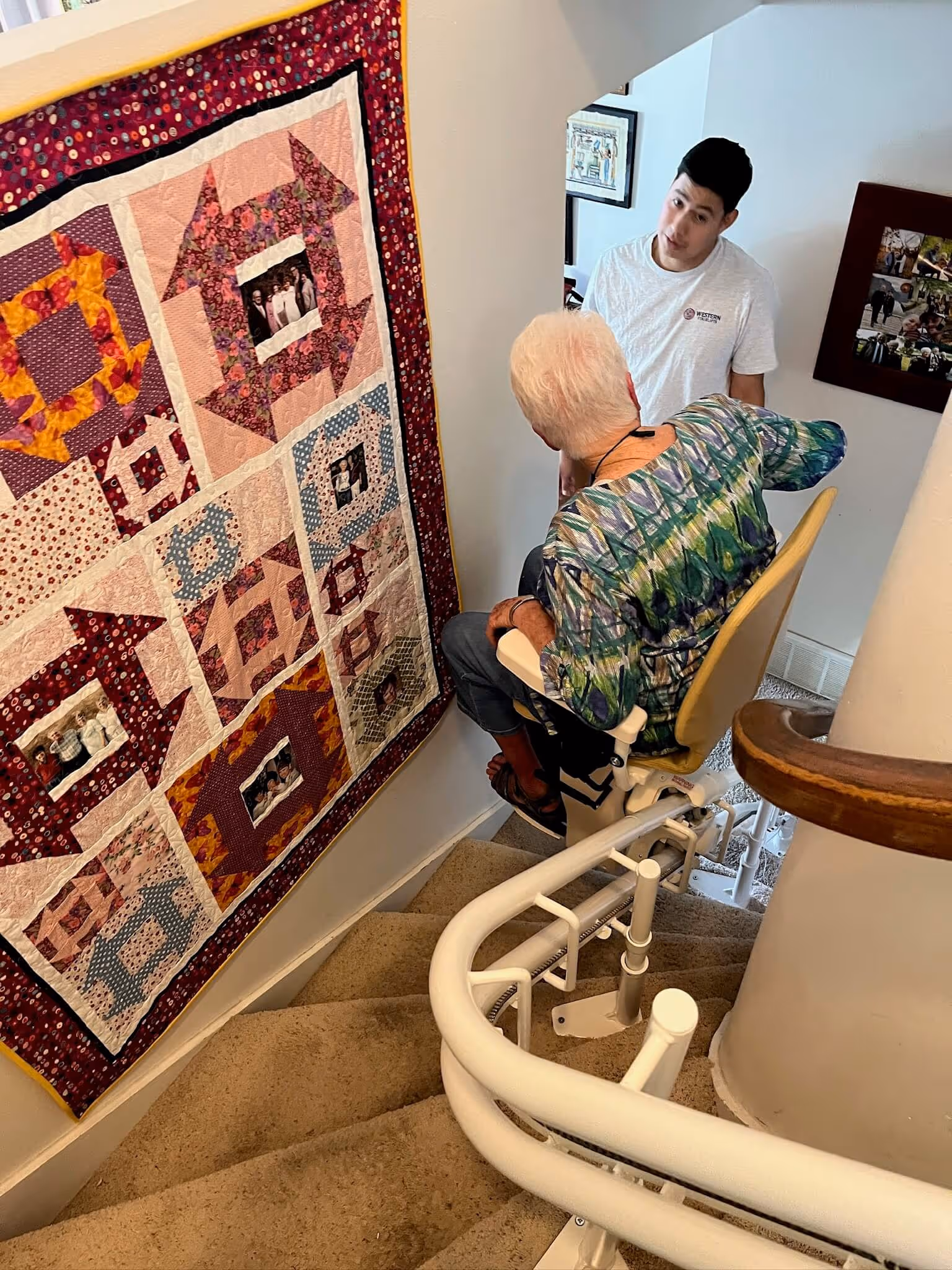 Professionally installed home accessibility equipment