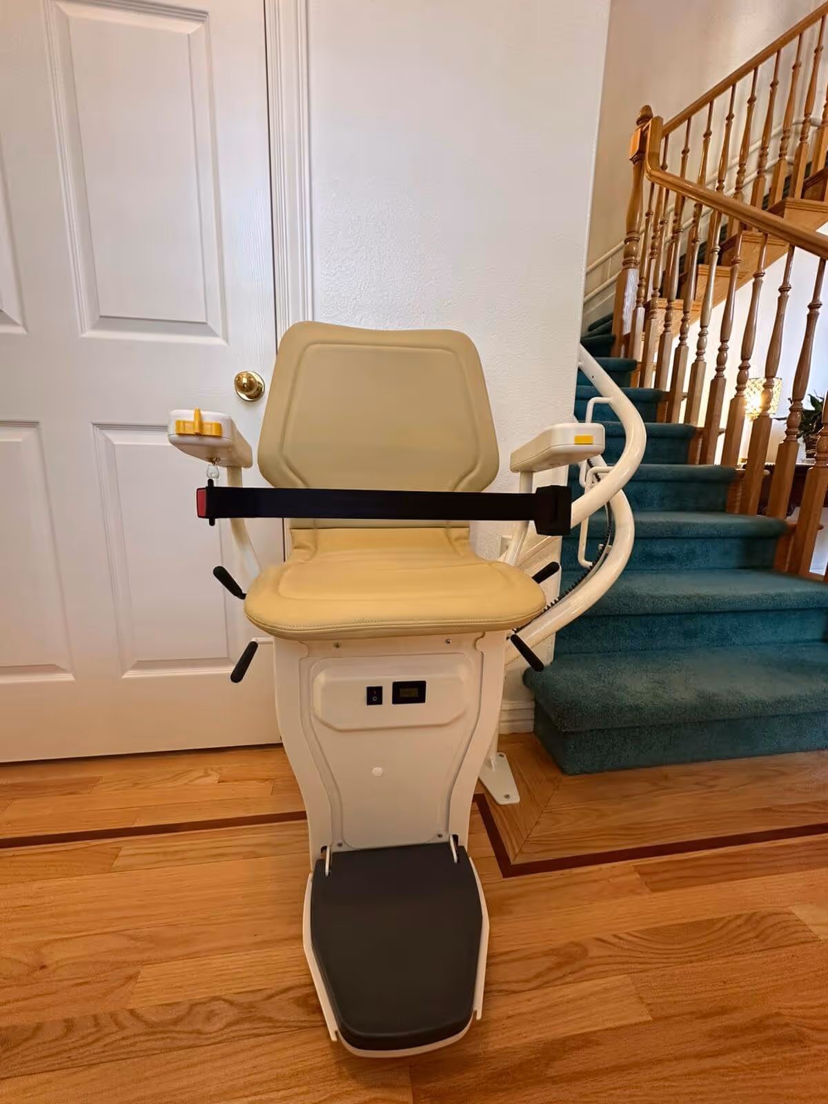Stairlift installation in home