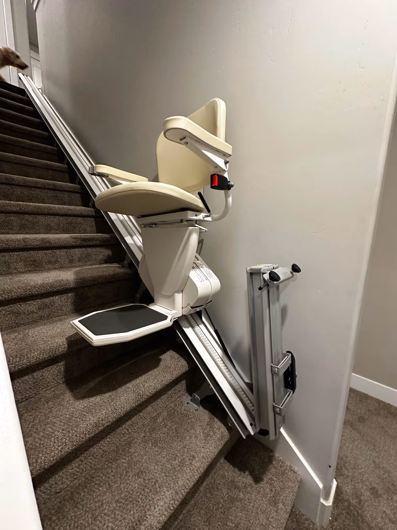 Stairlift installation process